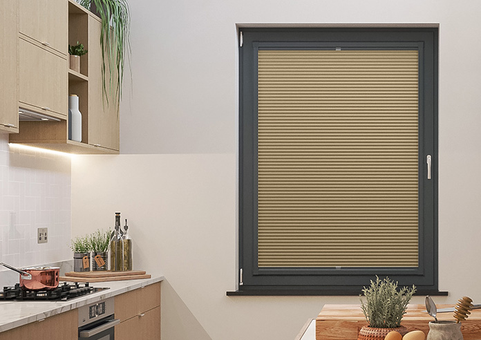 Gaia (Blackout), Latte - Perfect Fit Blind - Image 6